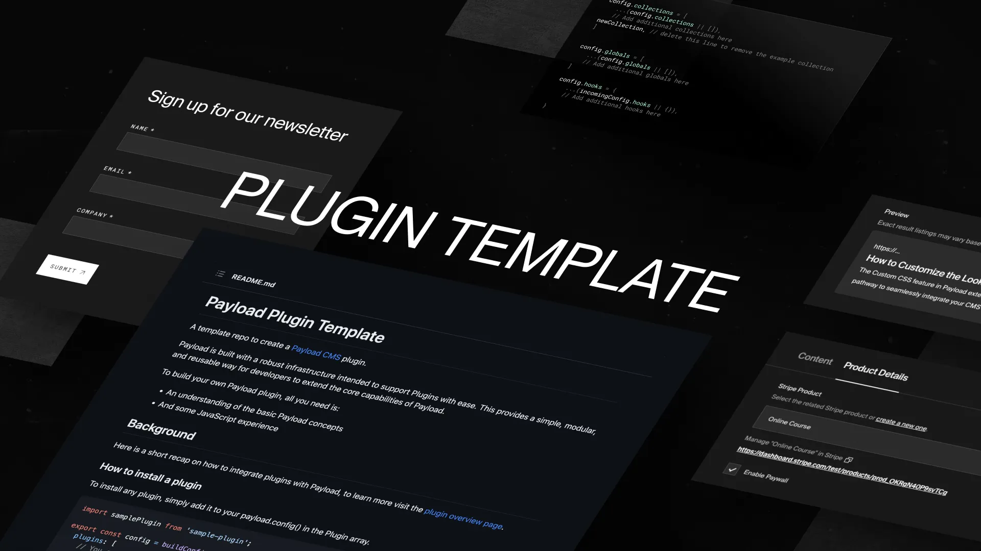 CMS plugins