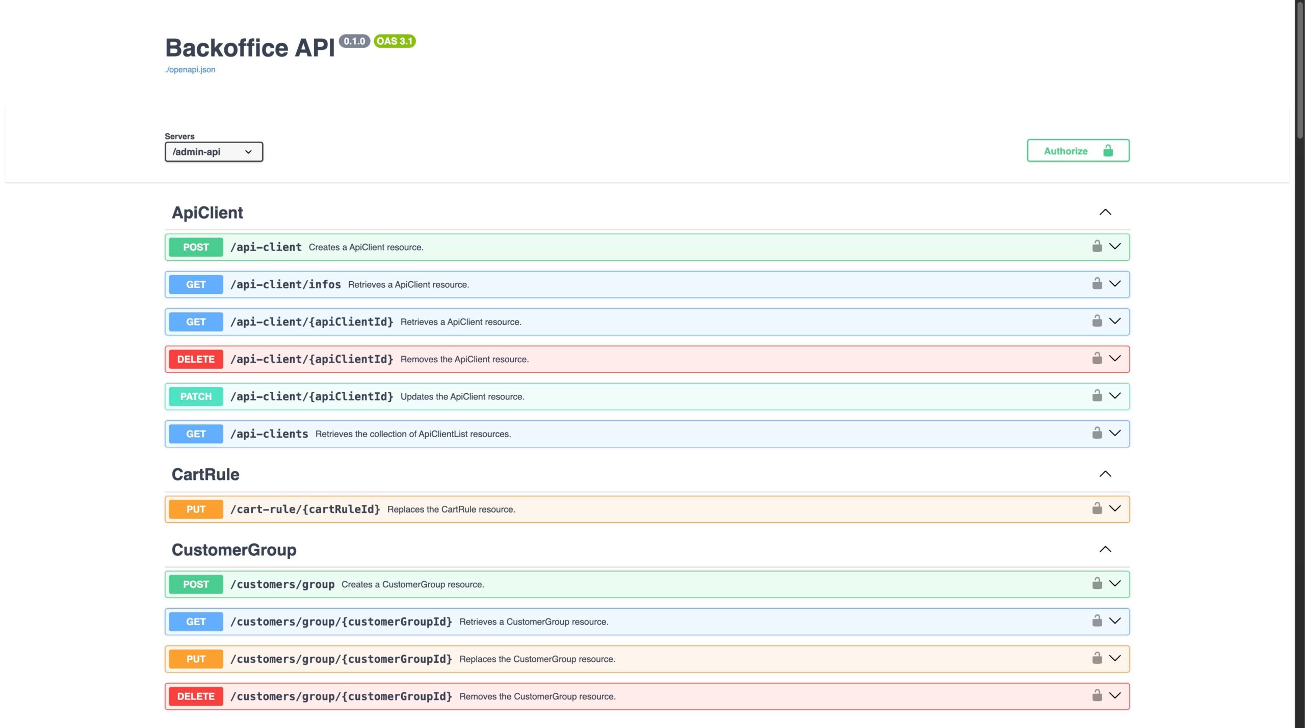 Prestashop 9 admin api